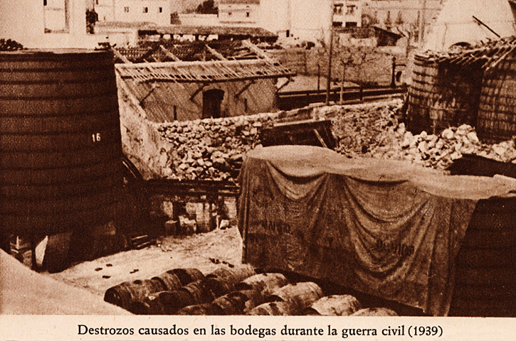 Bombardeo de la bodega