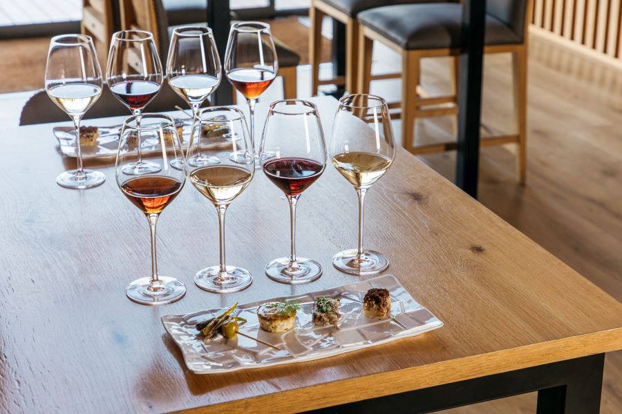 Maridaje de vinos y tapas