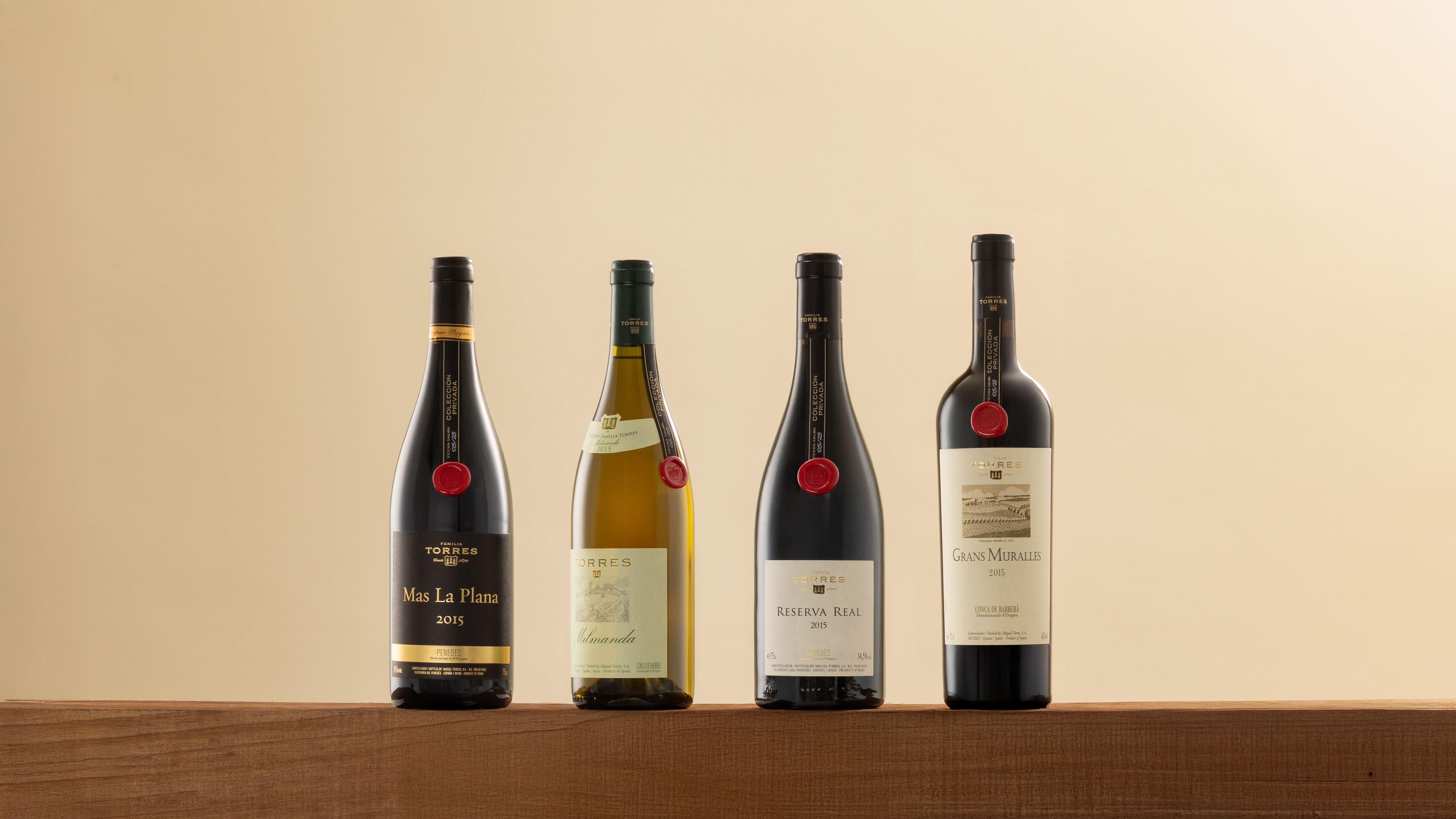 Botellas de la Colección Privada de Familia Torres