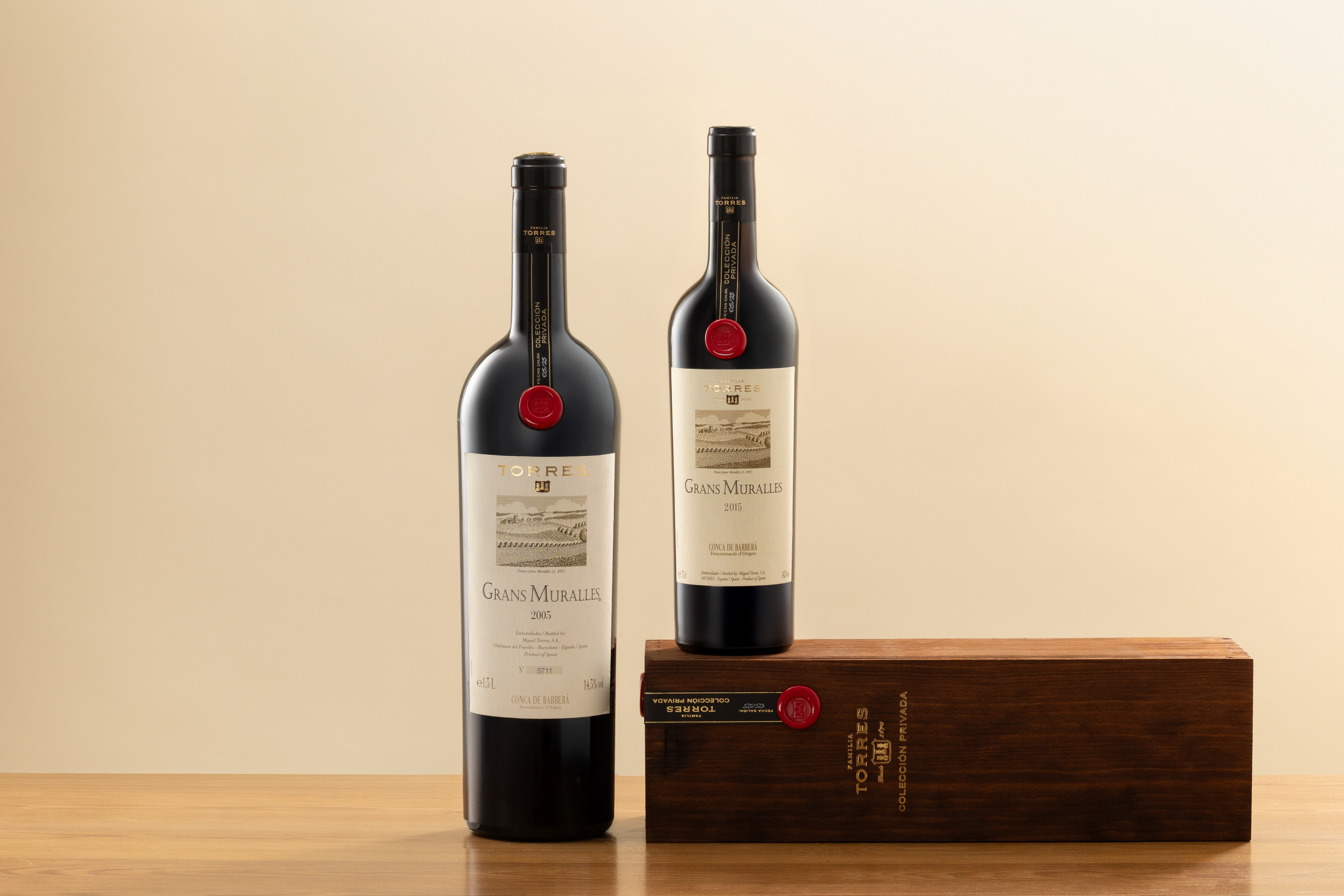 Las añadas disponibles de Grans Muralles de la Colección Privada 2025