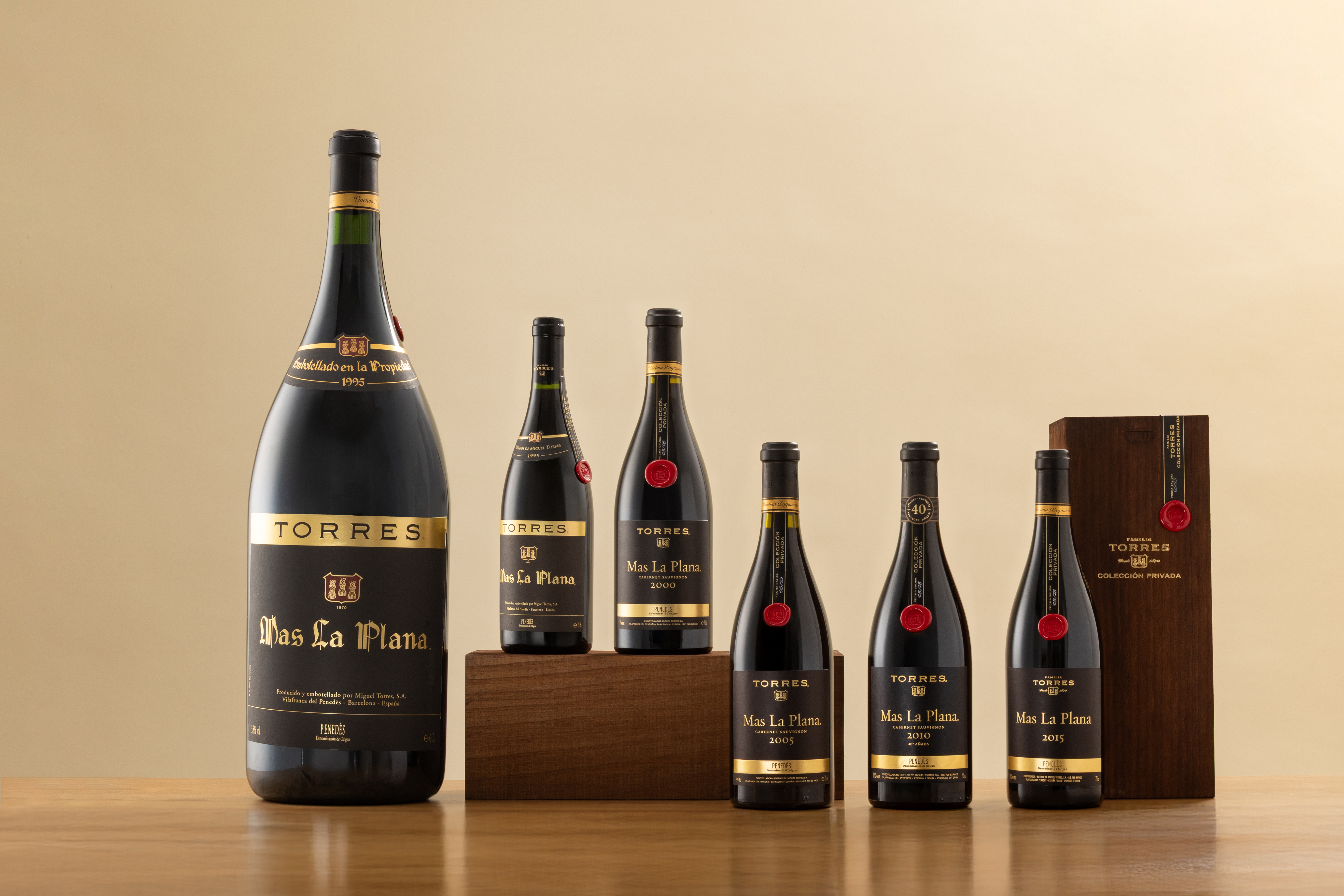 Las añadas disponibles de Mas La Plana de la Colección Privada 2025