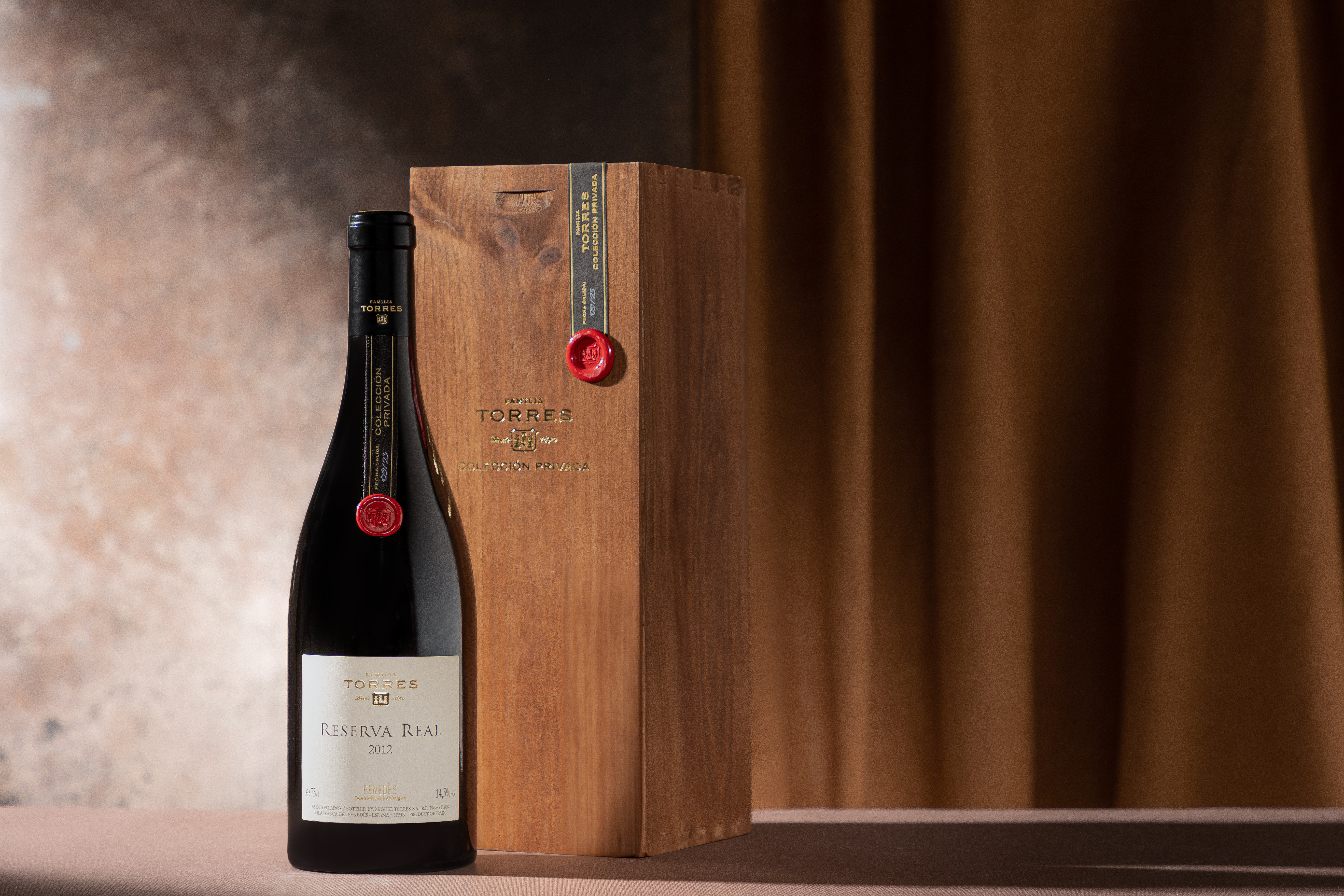 Reserva Real 2012, con el estuche de madera de la colección privada. Disponible para comprar aquí en varias añadas.