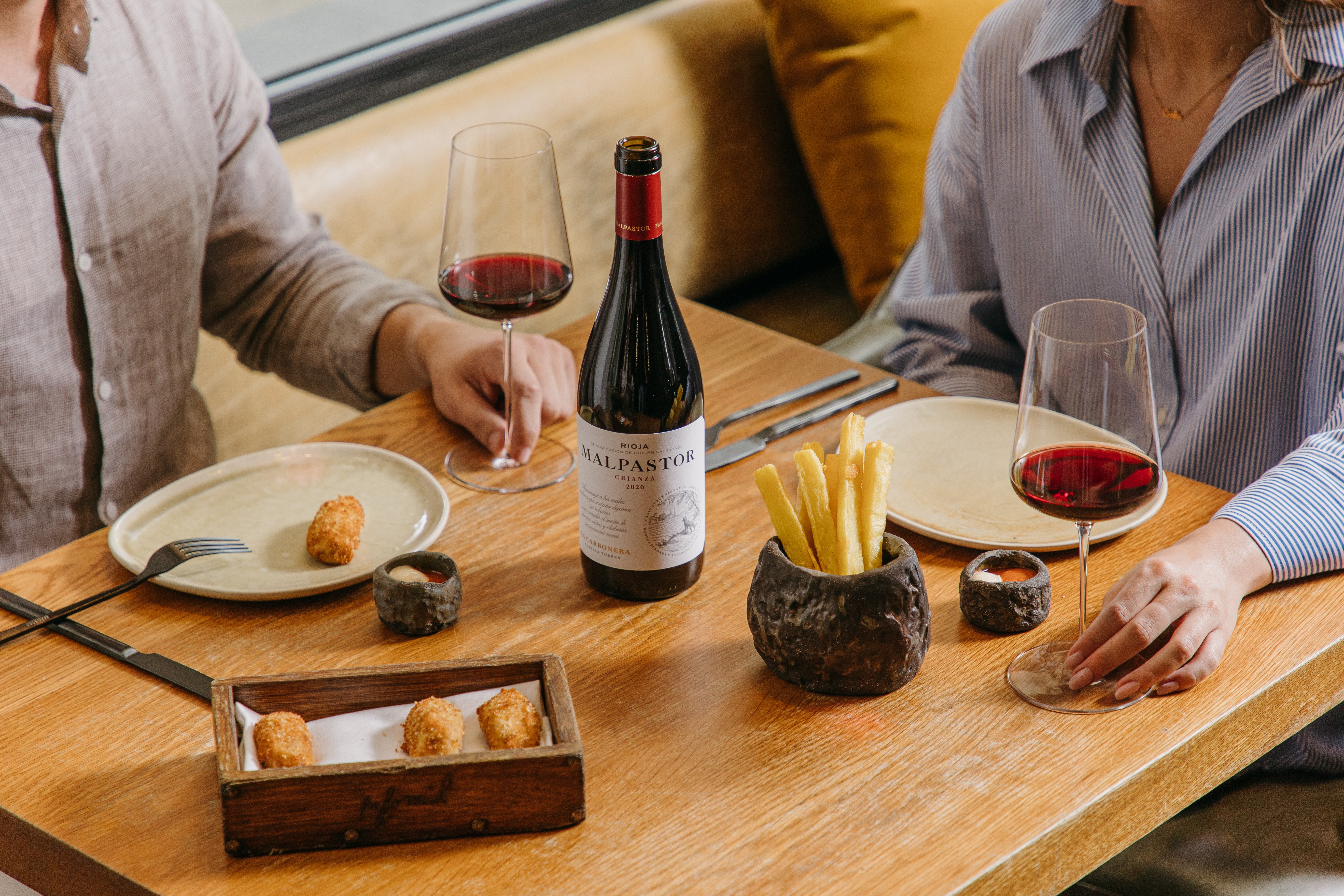 Malpastor (DOCa Rioja) está elaborado con la variedad tempranillo, propiedad de Familia Torres.