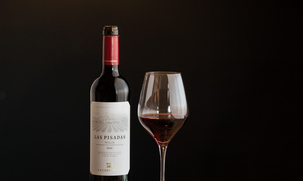 LA EXPRESIÓN DEL VINO EN COPA El vino Las Pisadas (DOC Rioja)