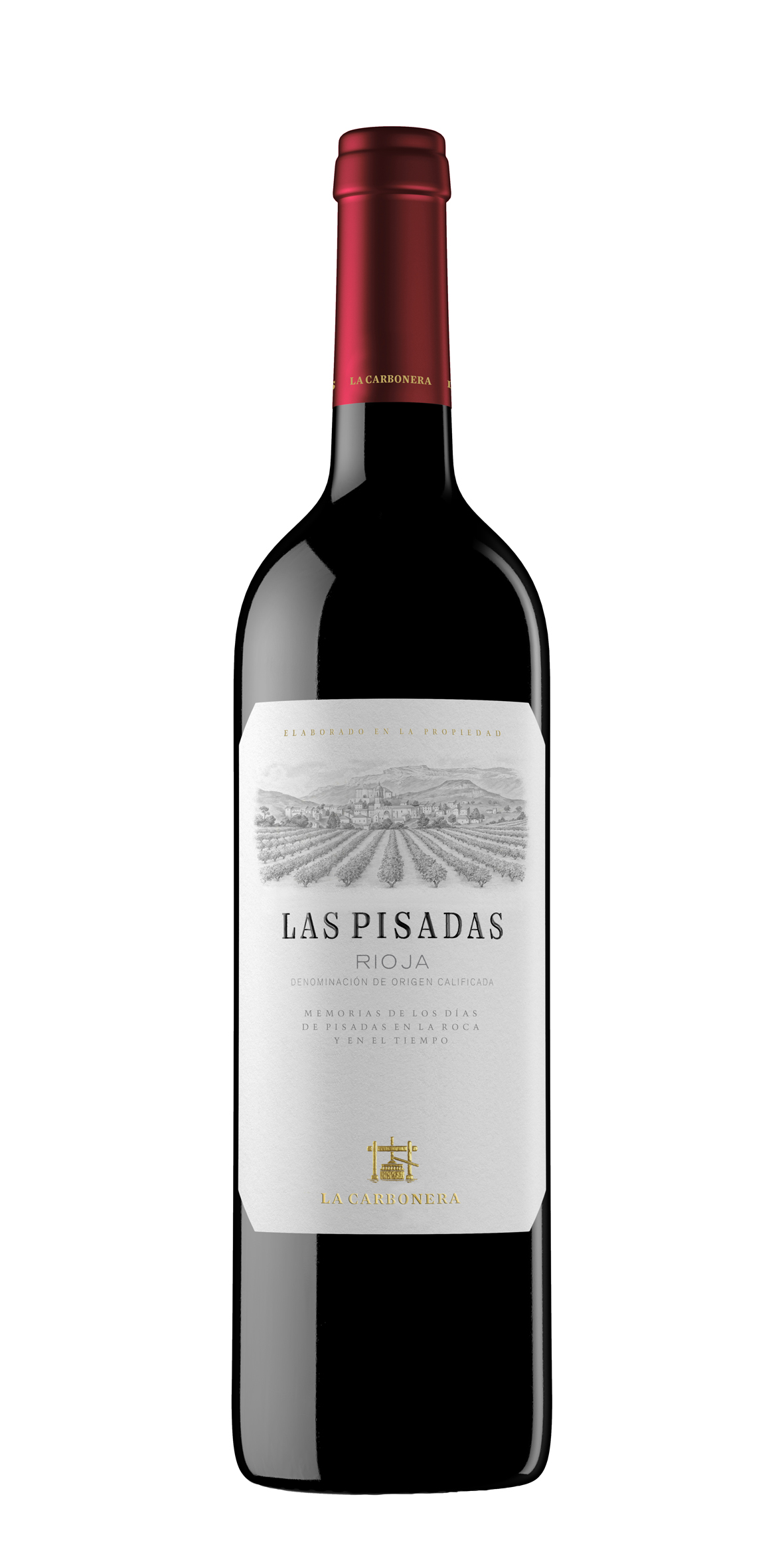 El vino Las Pisadas, propiedad de Familia Torres, elaborado en la DOCa La Rioja. 