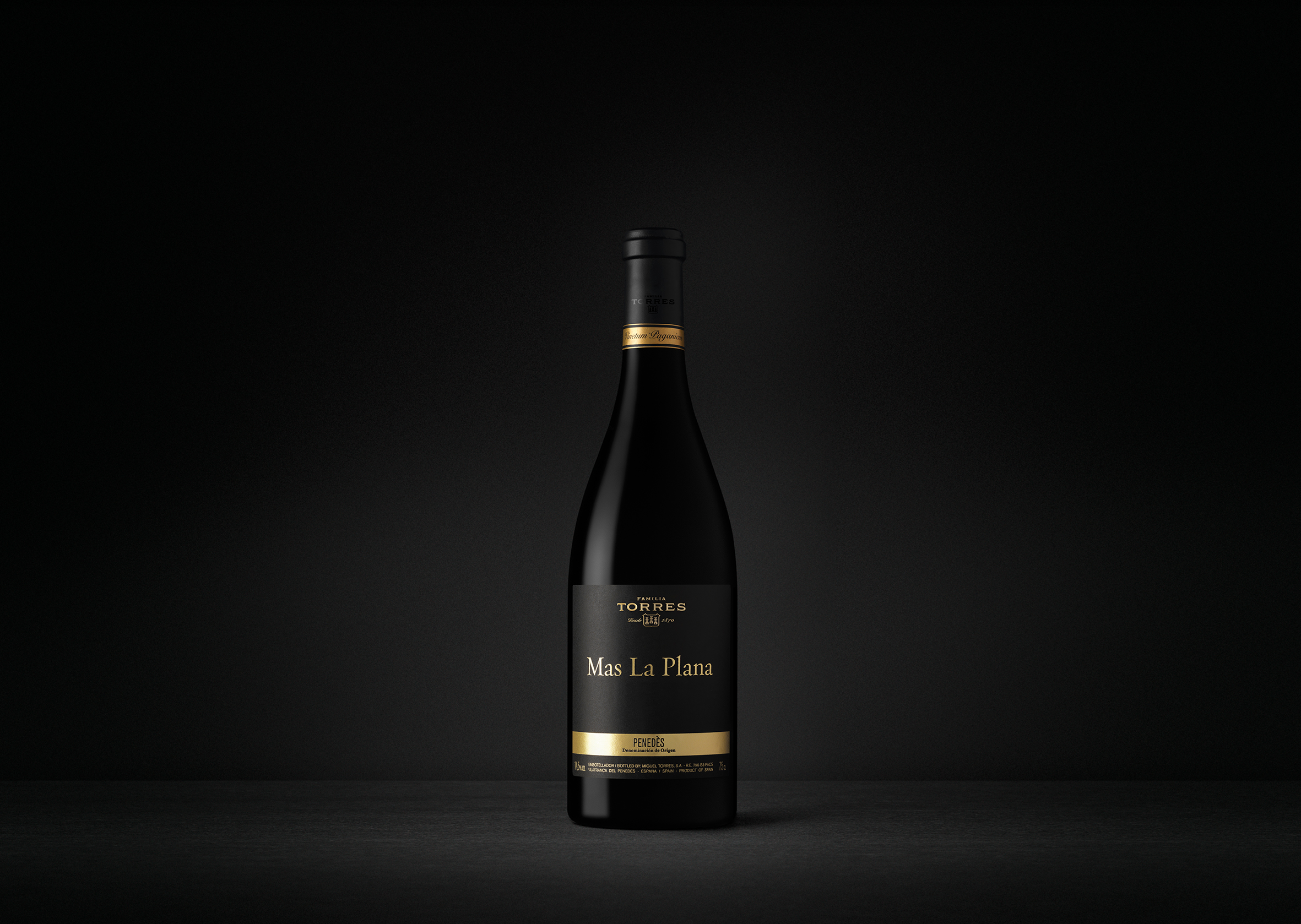 ANTOLOGÍA MIGUEL TORRES Mas La Plana es un vino tinto de la denominación de origen Penedès.