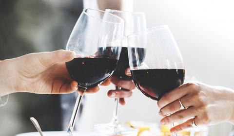 Storing red wine at home deals