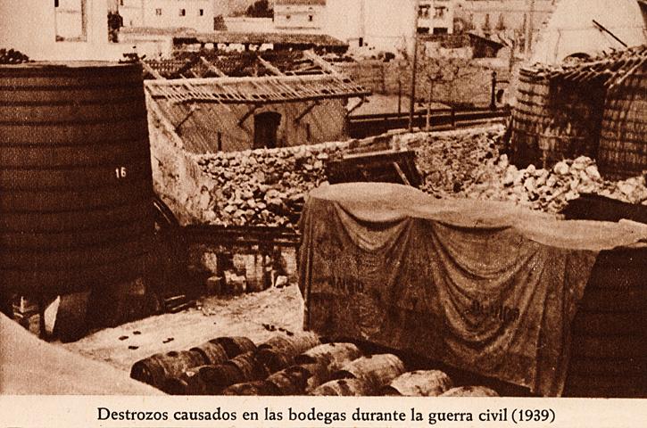 Bombardeo de la bodega